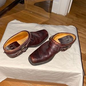 COPY - Frye Harness Mules size 8.5